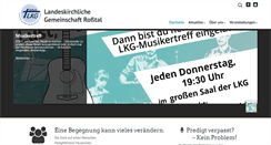 Desktop Screenshot of lkg-rosstal.de