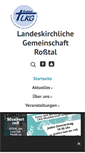 Mobile Screenshot of lkg-rosstal.de